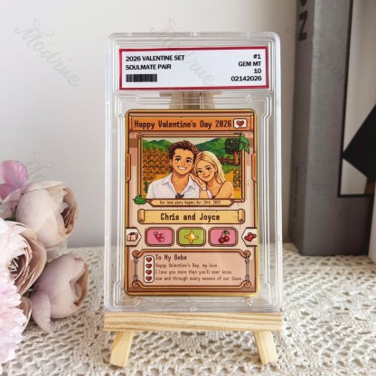 Custom Anniversary Card for Farming Game Lovers