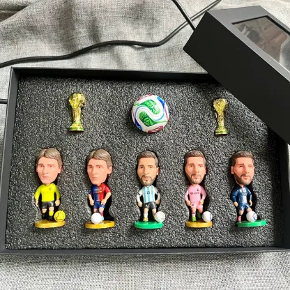 2026 World Cup Football 15 Replica Soccer Balls Collection Ornament Set