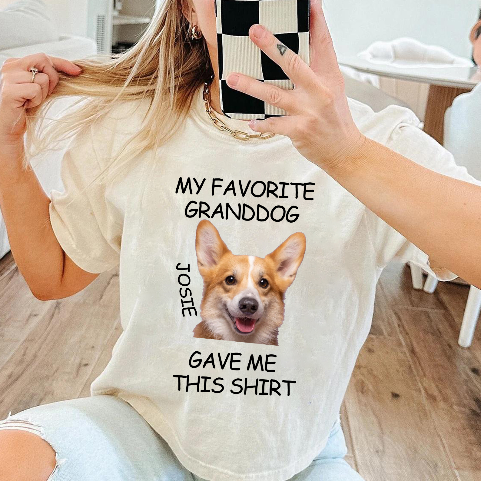 Personalized Favorite Dog Photo Shirt