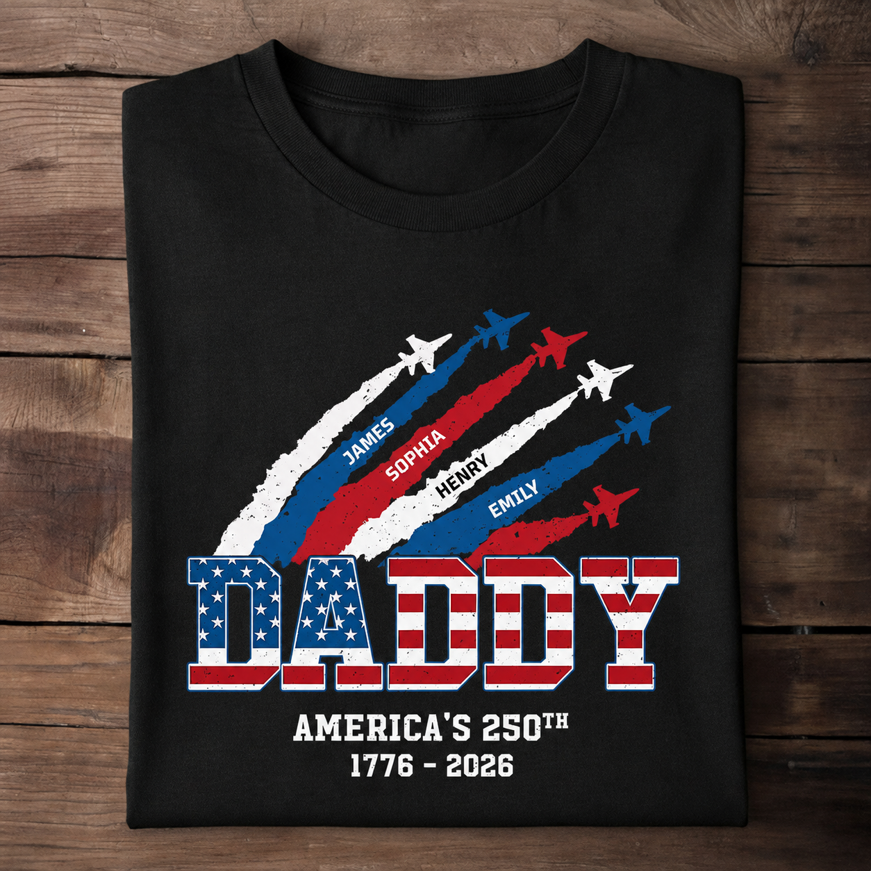 Personalized America 250th Father’s Day Shirt