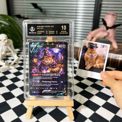 Halloween Magical Pets Custom Collectible Trading Cards 🎃