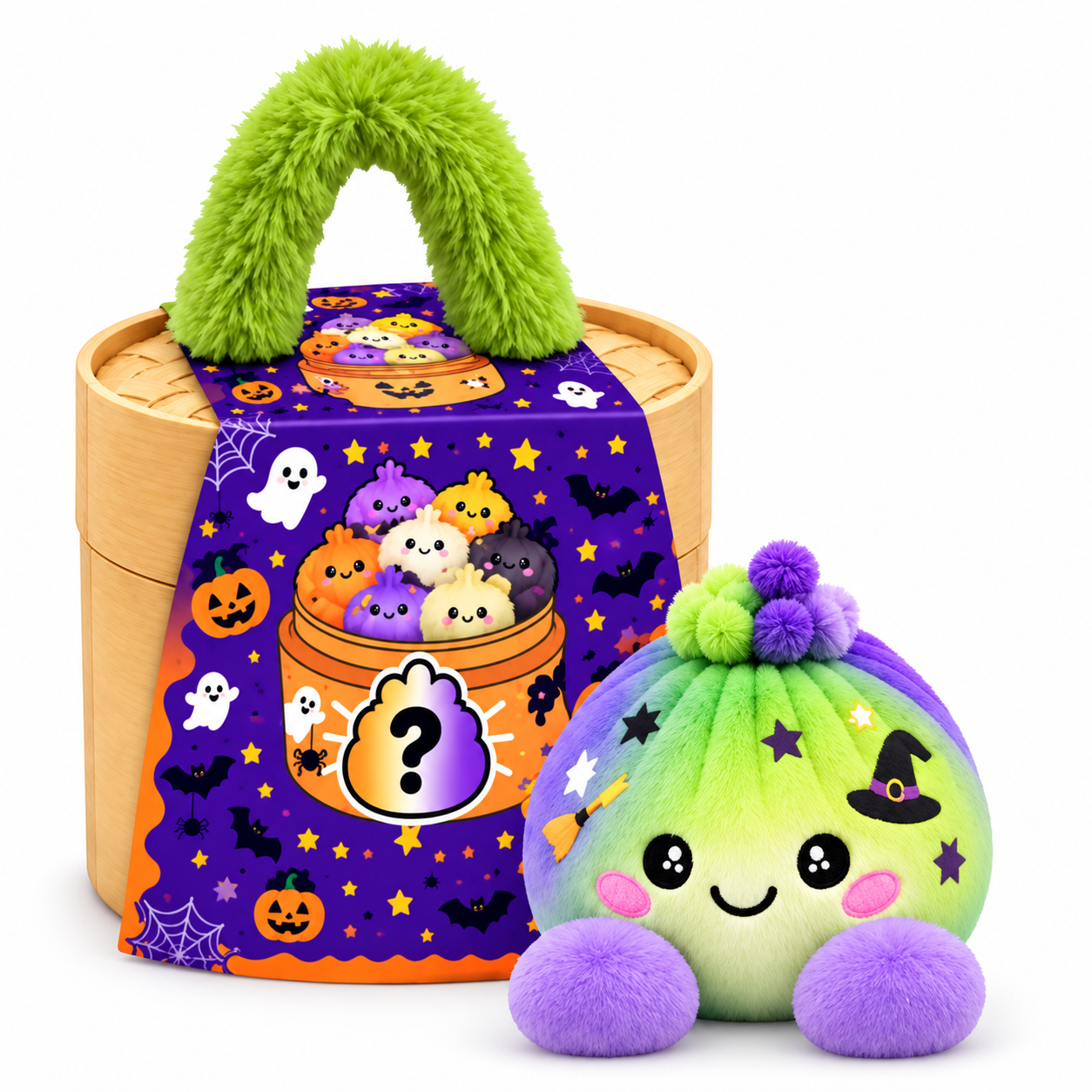 Cute Plush Dumpling - Halloween Witch