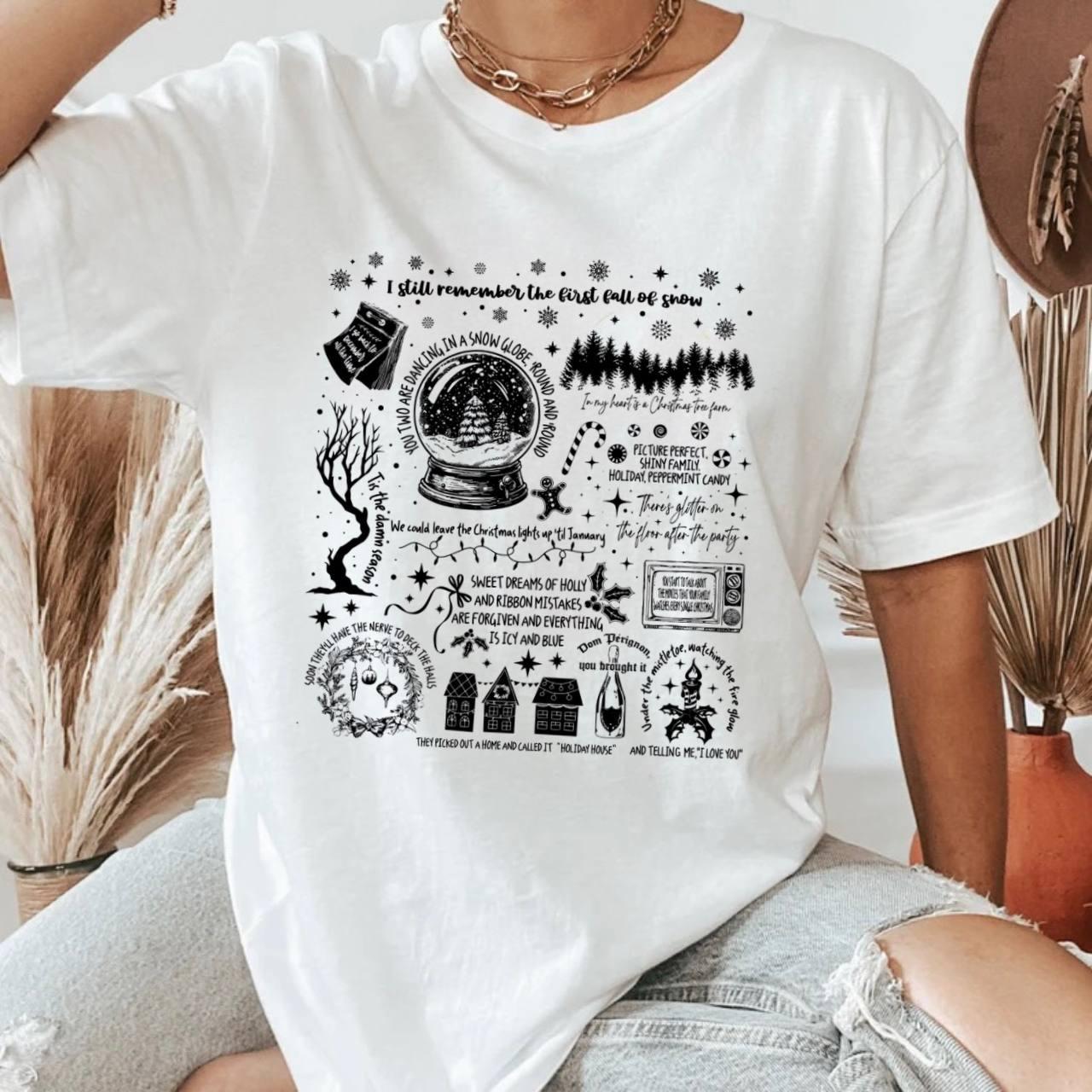 Christmas Songs Lyrics Sweatshirt