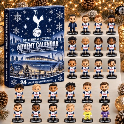 Tottenham Hotspur · Football Fan 24-Day Advent Calendar – Soccer Club Countdown Gift Box