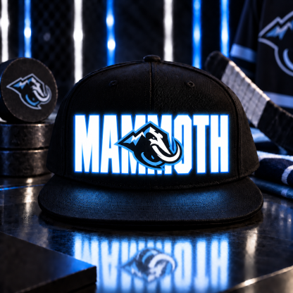Hockey Team LED Light-Up Snapback Cap