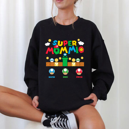 Personalized Super Mommio Shirt Mothers Day Gift