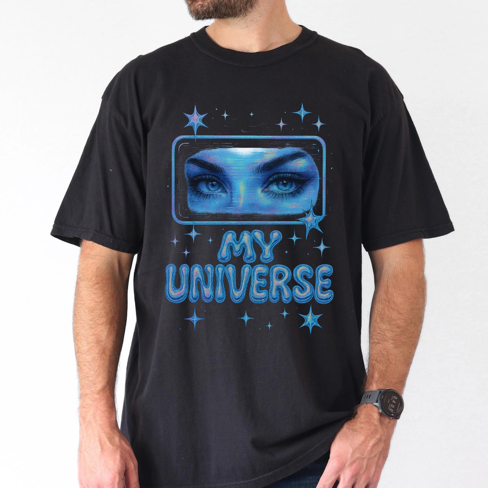 Personalized Eyes Shirt My Universe