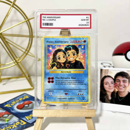 Custom Couple Anime Trading Card