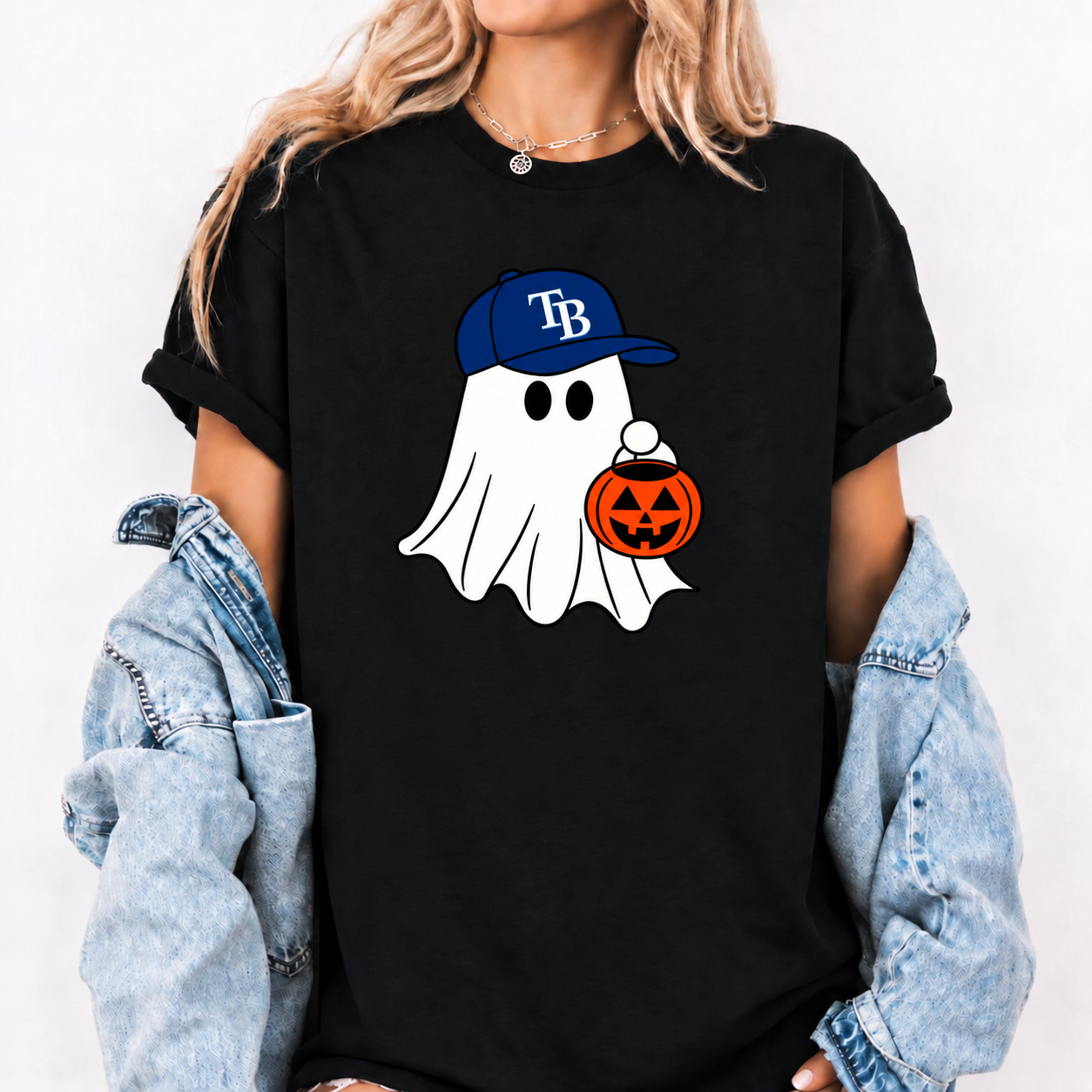 Custom Baseball Ghost Spooky Season Shirt