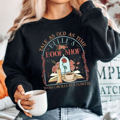 Tale As Old As Time Tee Book Shop Shirt