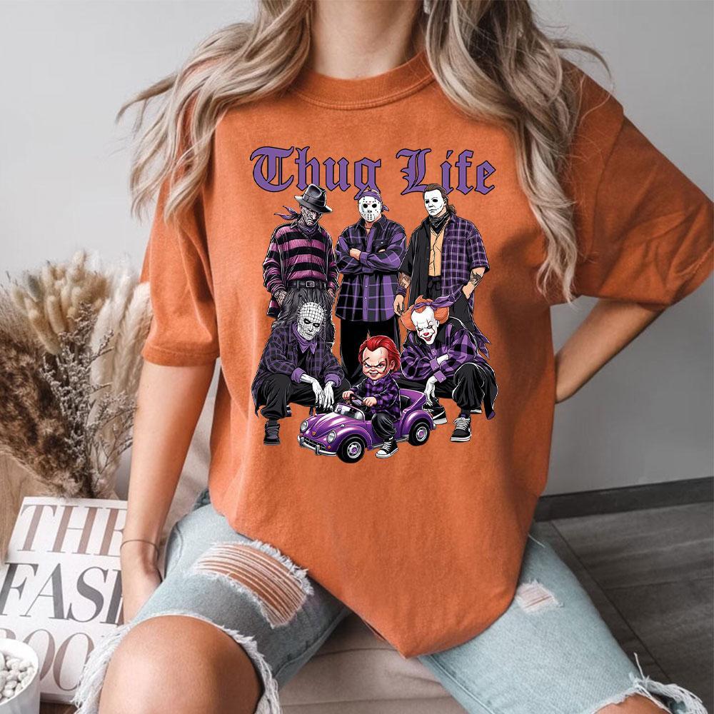Thug Life Horror Movie Sweatshirt