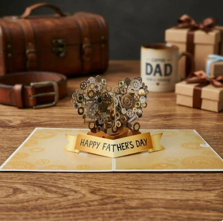 Mechanical Father's Day Greeting Card