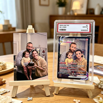Personalized Photo Anime VMAX Card For Mother's Day