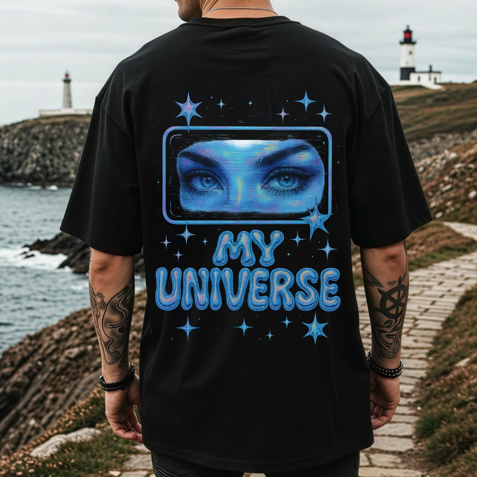 Personalized Eyes Shirt My Universe