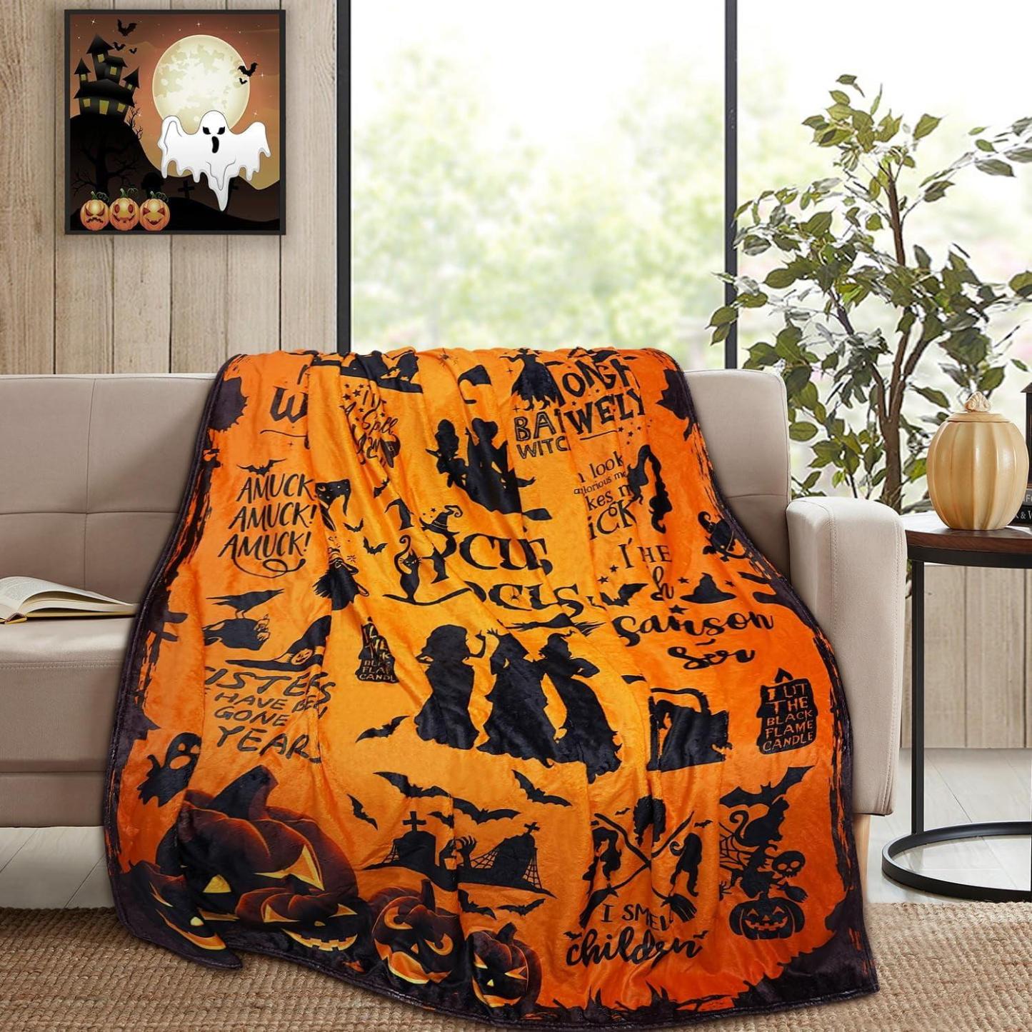 Movie Witch Blanket Halloween