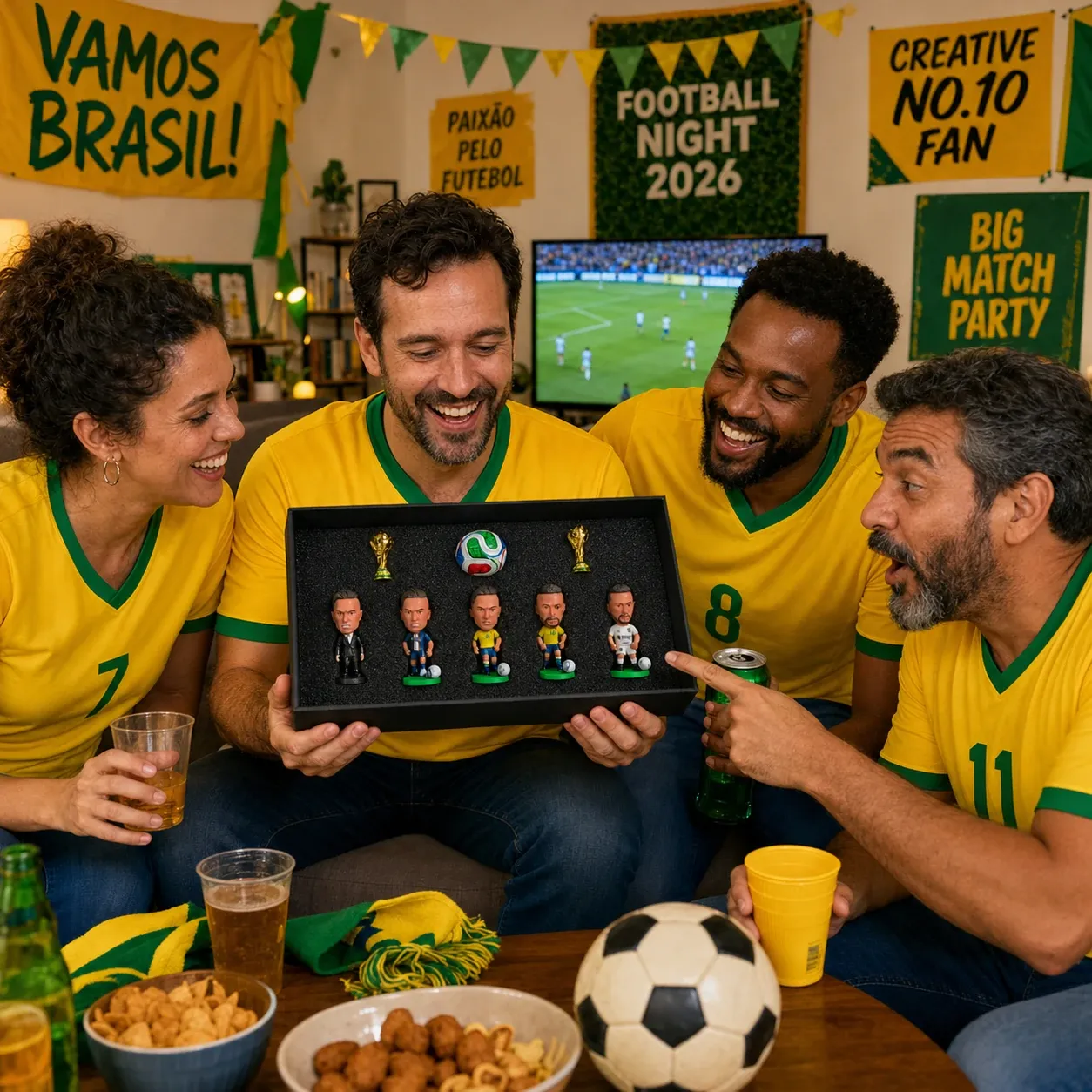 2026 World Cup Football 15 Replica Soccer Balls Collection Ornament Set