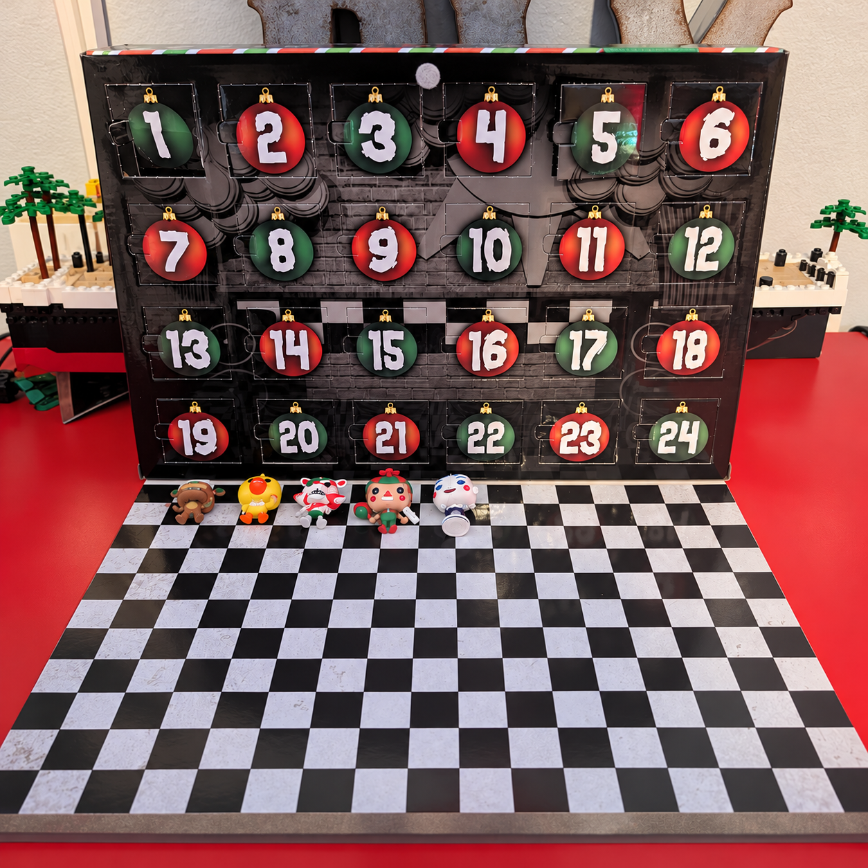 24-Day Mystery Bear Christmas Advent Calendar Box