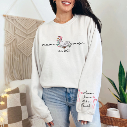 Personalized Mama Goose Sweatshirt