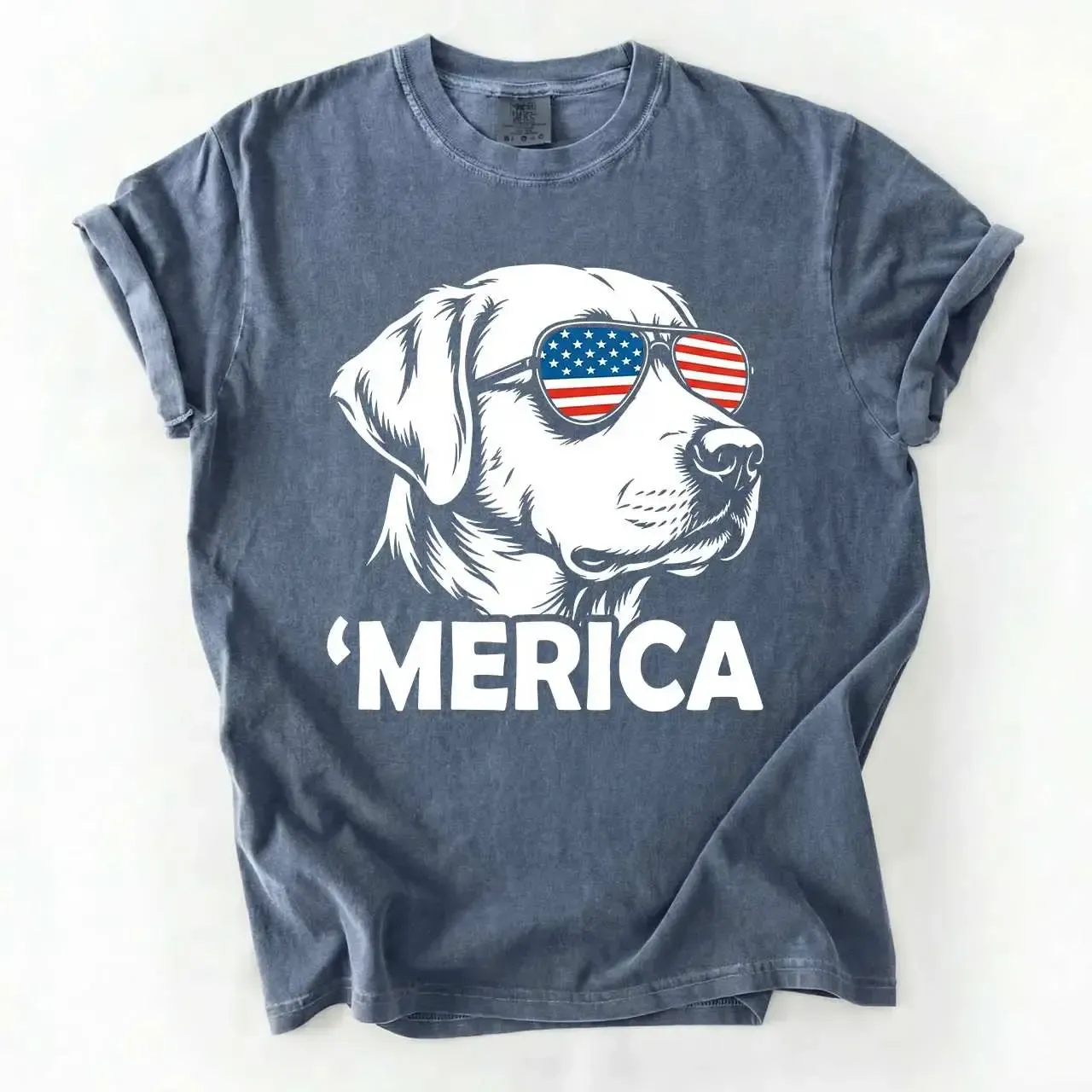 Funny 4th of July Merica Pet Shirt