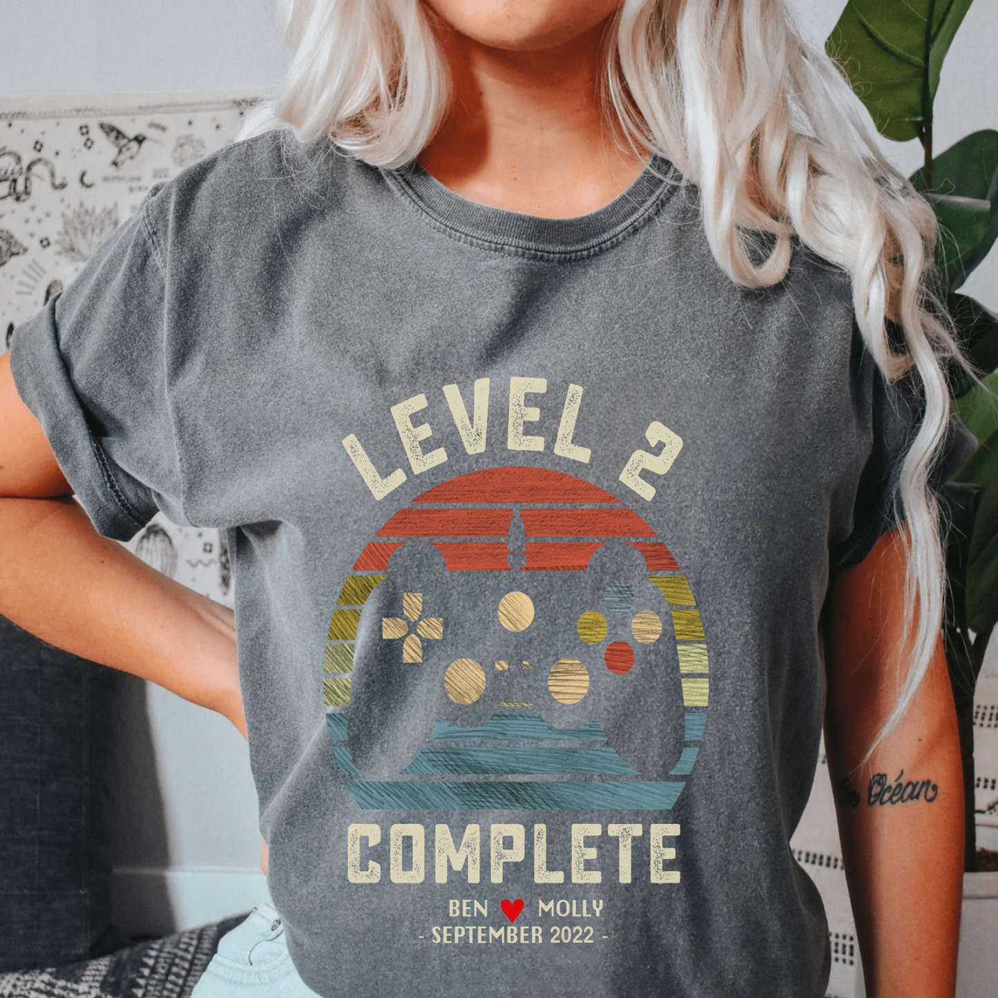 Personalization Retro Video Game T-Shirt/Sweatshirt/Hoodie