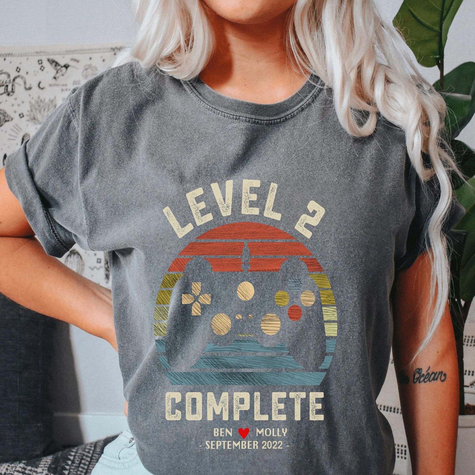 Personalization Retro Video Game T-Shirt/Sweatshirt/Hoodie