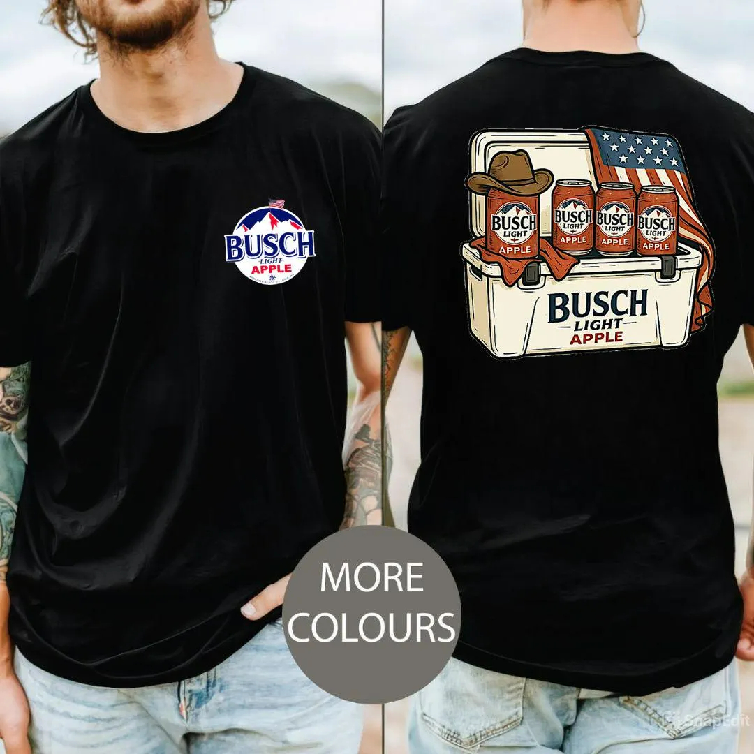 4th of July Funny Beer Two Sided T-shirt