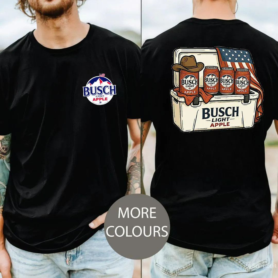 4th of July Funny Beer Two Sided T-shirt