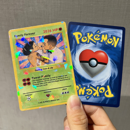 Custom Couple Anime Trading Card