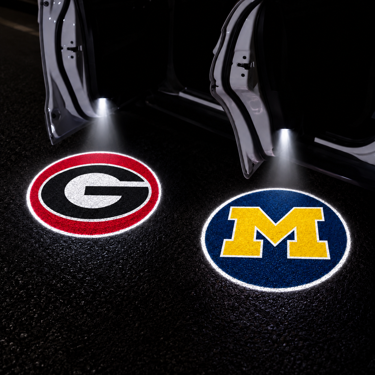 College Football Team Car Door Projector