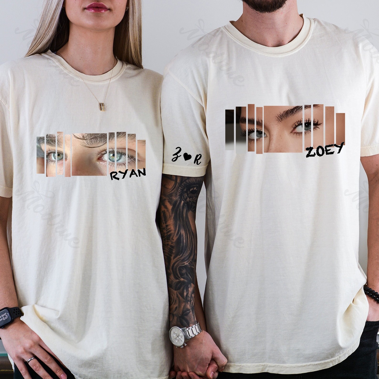 Custom Eyes Shirt, Boyfriend Eyes Tee