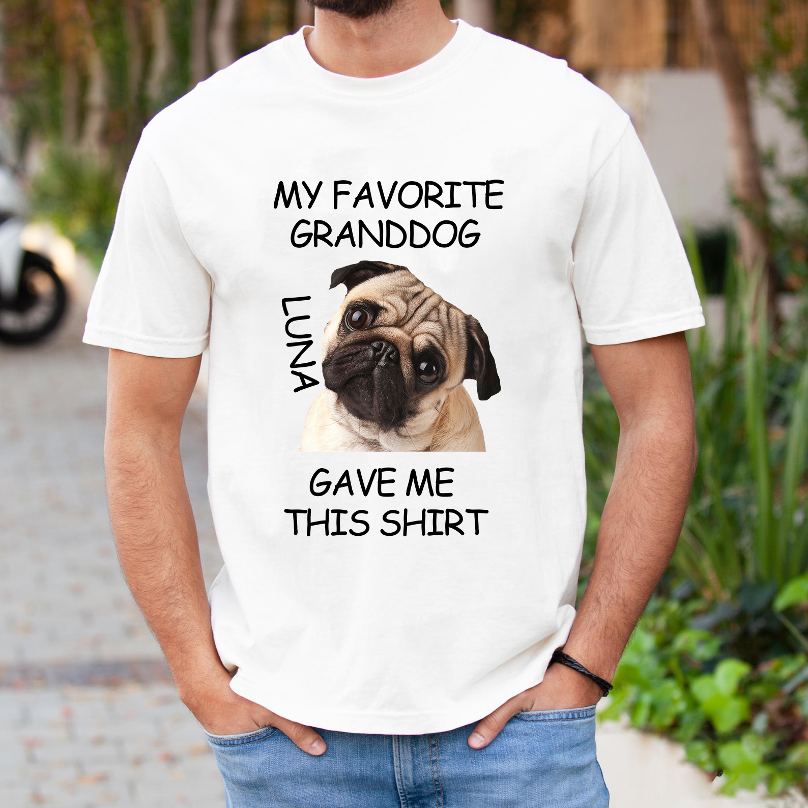 Personalized Favorite Dog Photo Shirt