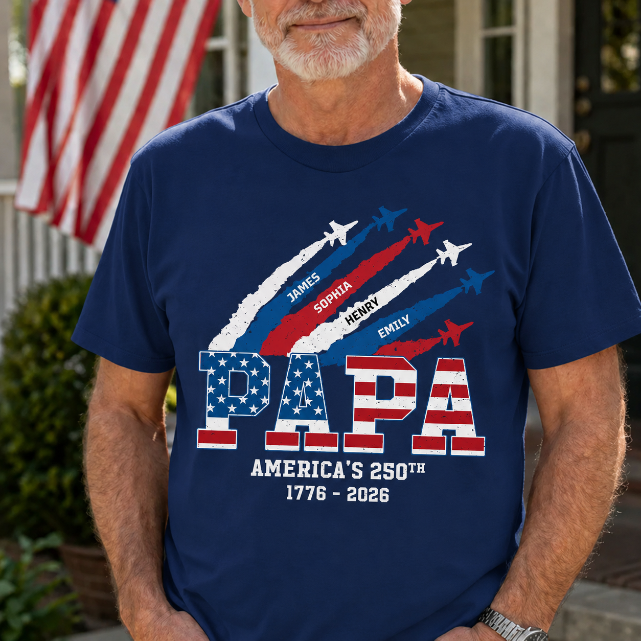 Personalized America 250th Father’s Day Shirt