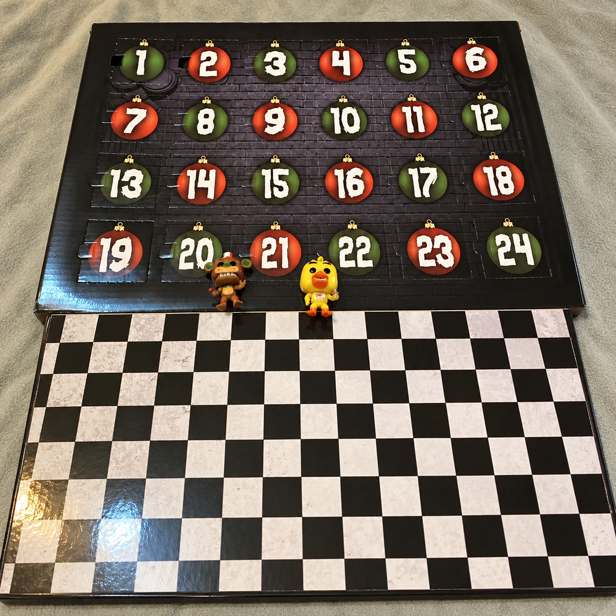 24-Day Mystery Bear Christmas Advent Calendar Box