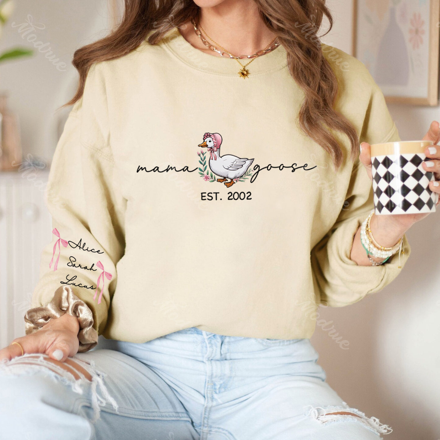 Personalized Mama Goose Sweatshirt
