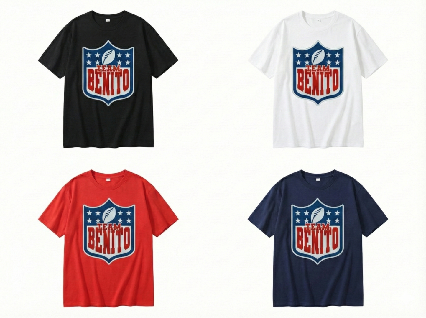 Team Benito "Halftime Show" Graphic Sweatshirt - Retro Football Style