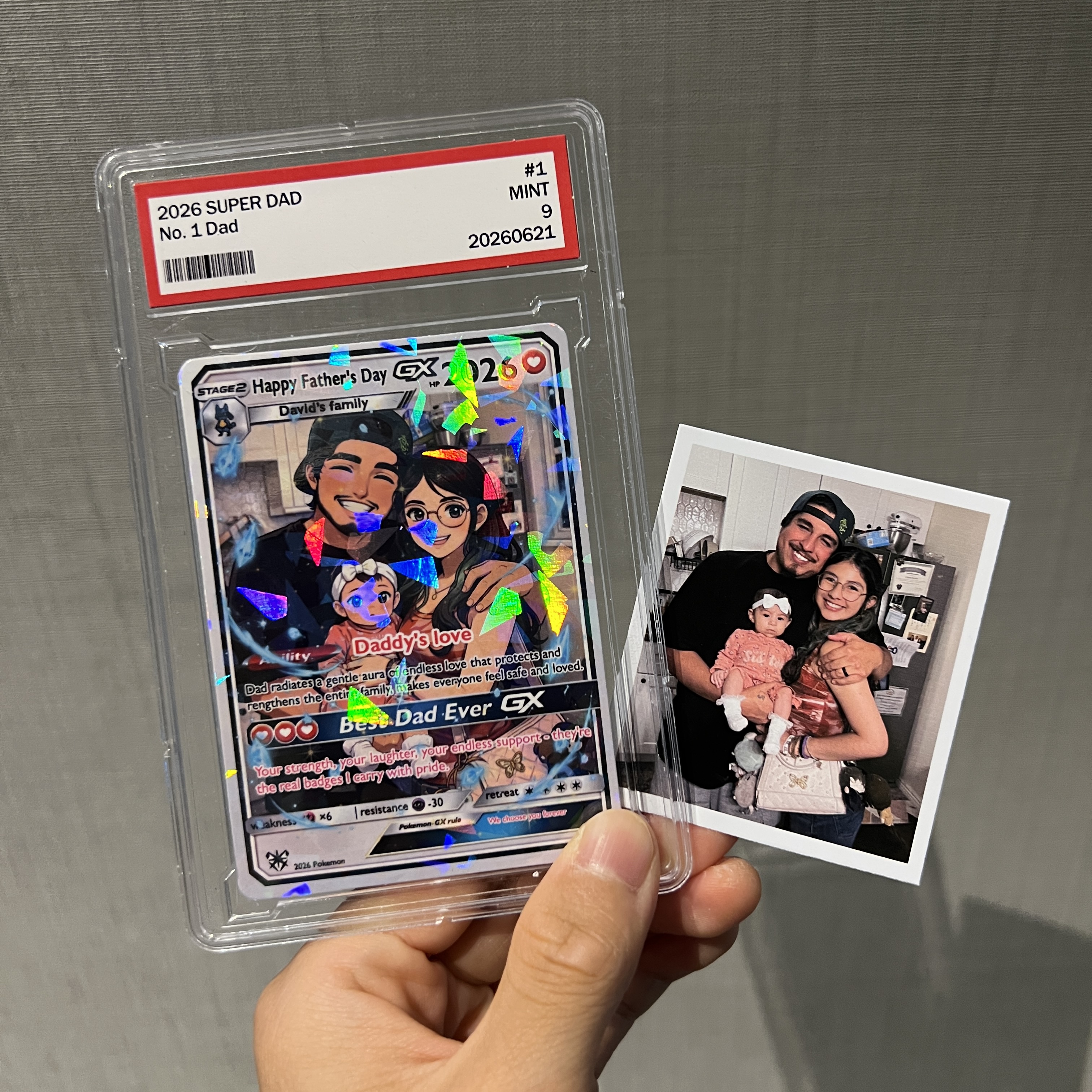 Personalized Father's Day GX Card 2026