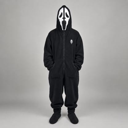 Scream Inside - Ghostface Halloween Hooded Jumpsuit