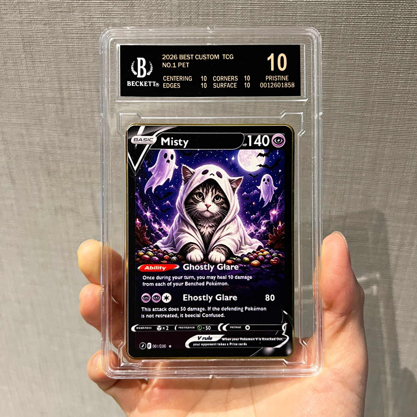 Halloween Magical Pets Custom Collectible Trading Cards 🎃