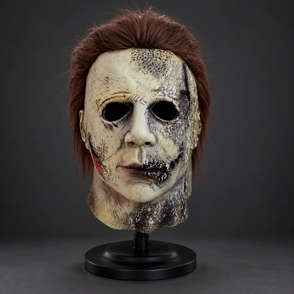 Michael Myers Weathered Burnt Slasher Silicone Mask Hero Eyeless