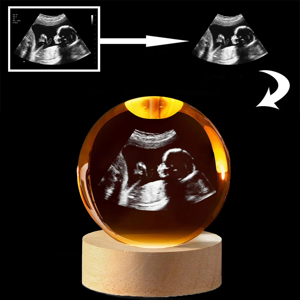Custom 3D Photo Crystal Ball