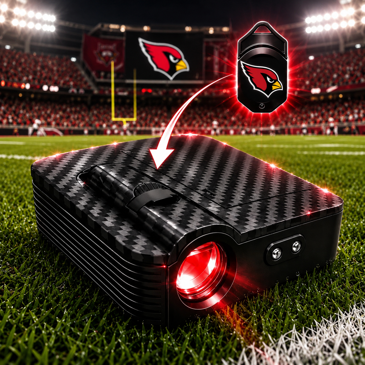 Football Team Car Door Projector Lights