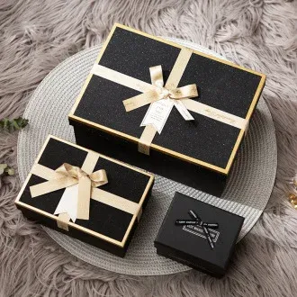 BlackFrostedGiftBox