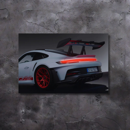 LED Car Poster
