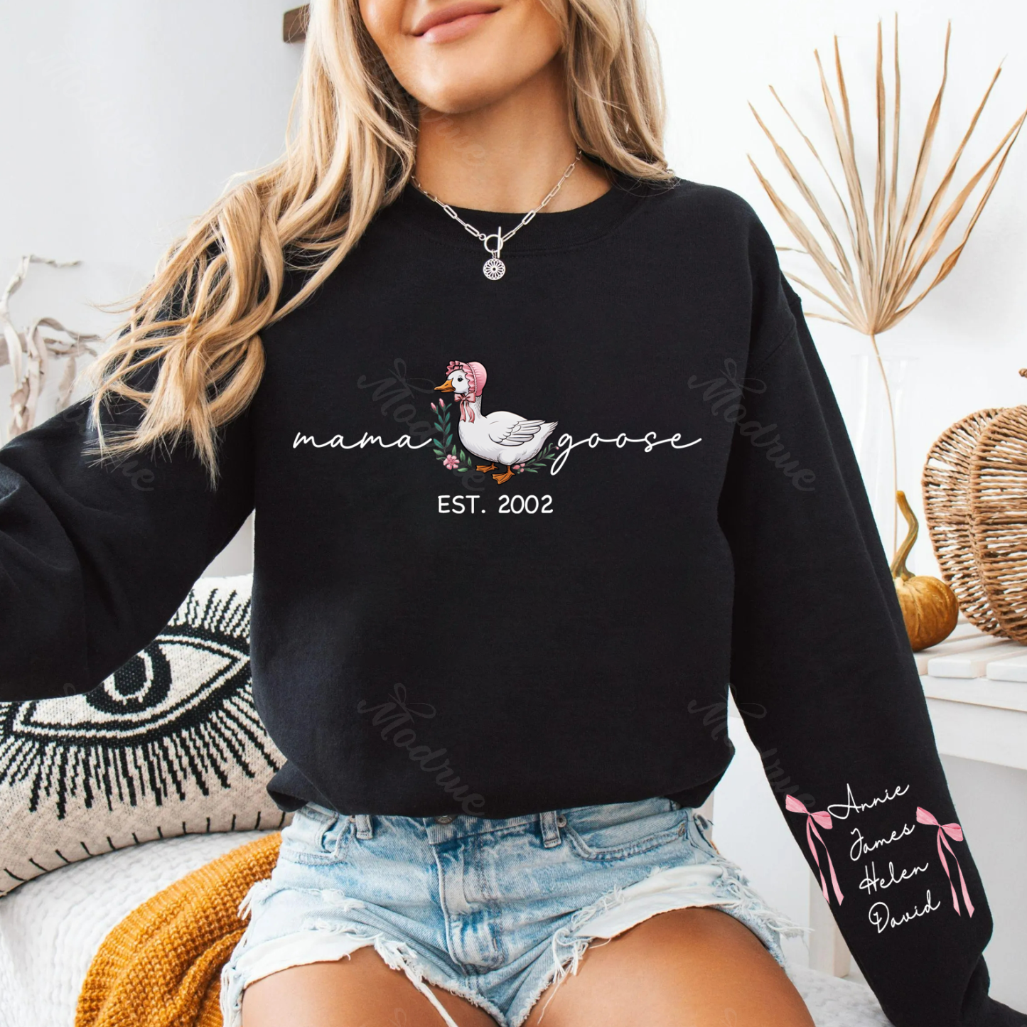 Personalized Mama Goose Sweatshirt