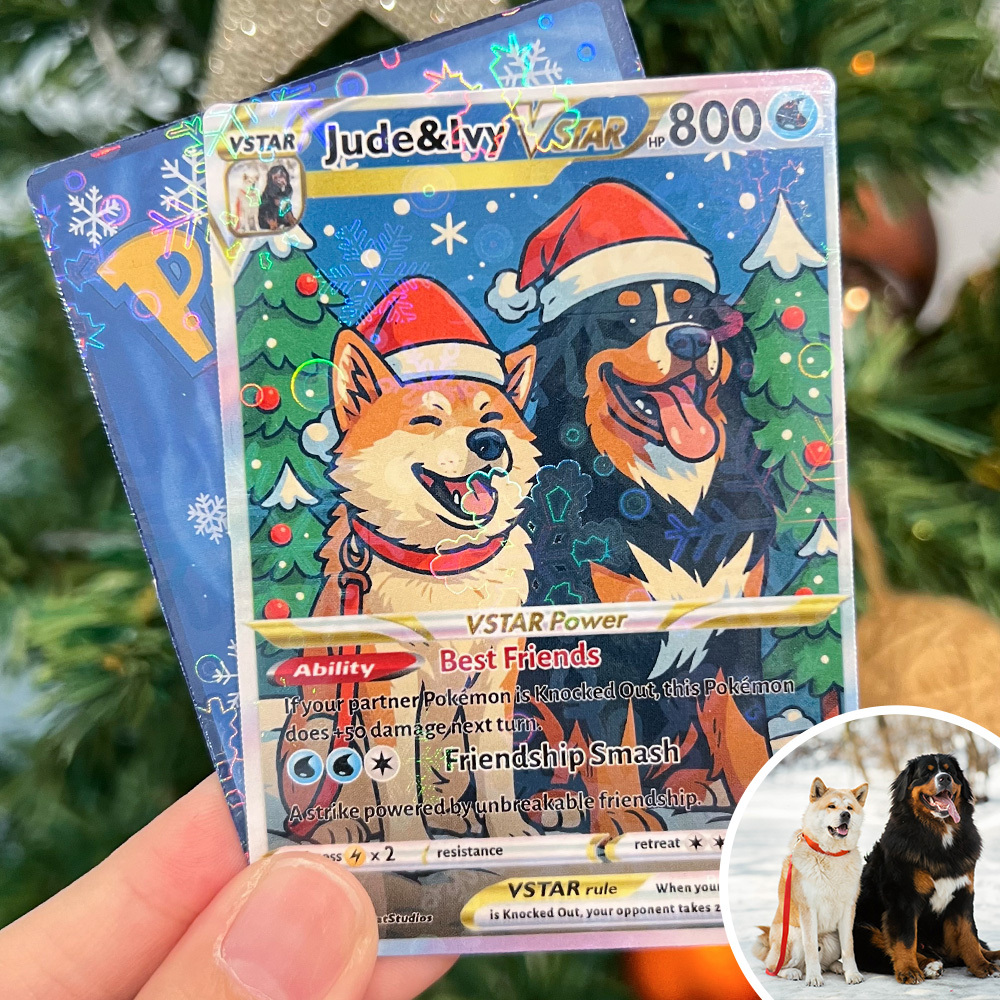 50%OFF🔥Personalized pet anime trading card Standard