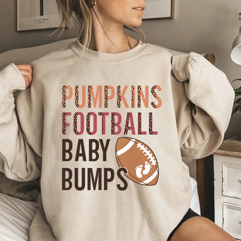 Football Pregnancy Announcement Shirt 
