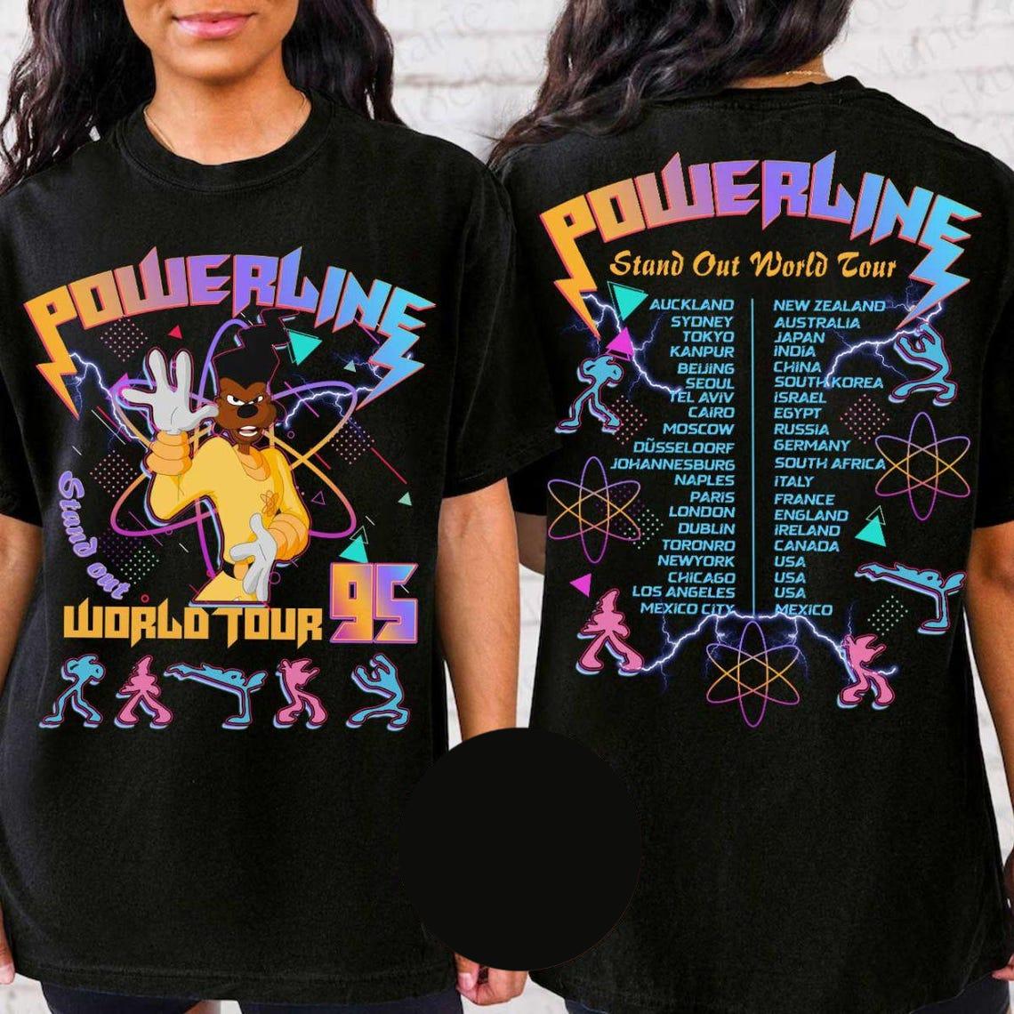 Vintage Powerline Stand out World tour shirt