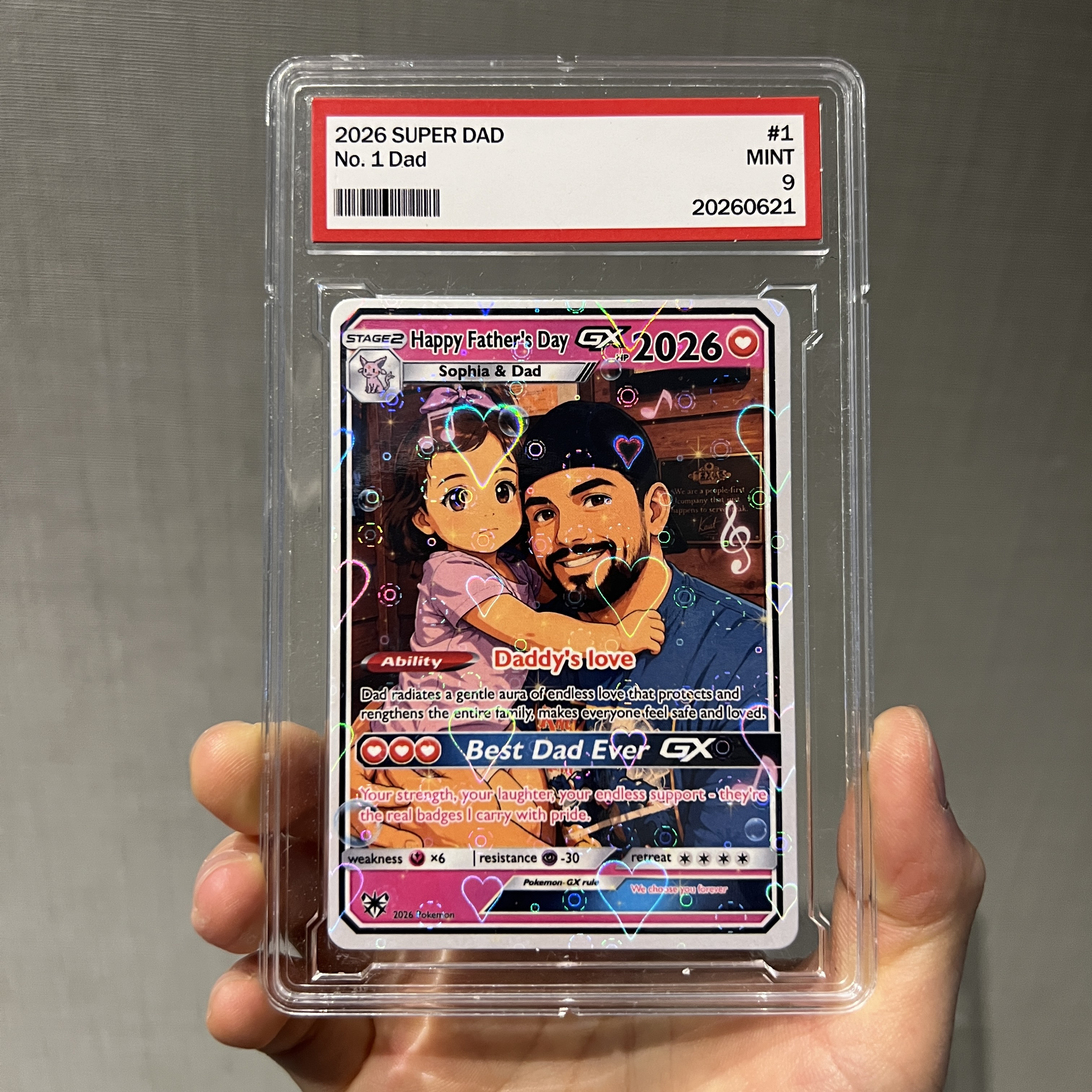 Personalized Father's Day GX Card 2026