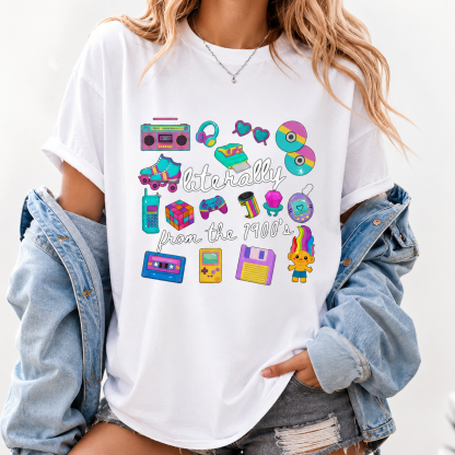 Literally From The 1900s Vintage Washed Tee