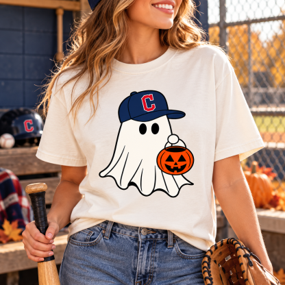Custom Baseball Ghost Spooky Season Shirt